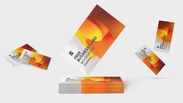 3 Free Business Card Mockup PSD