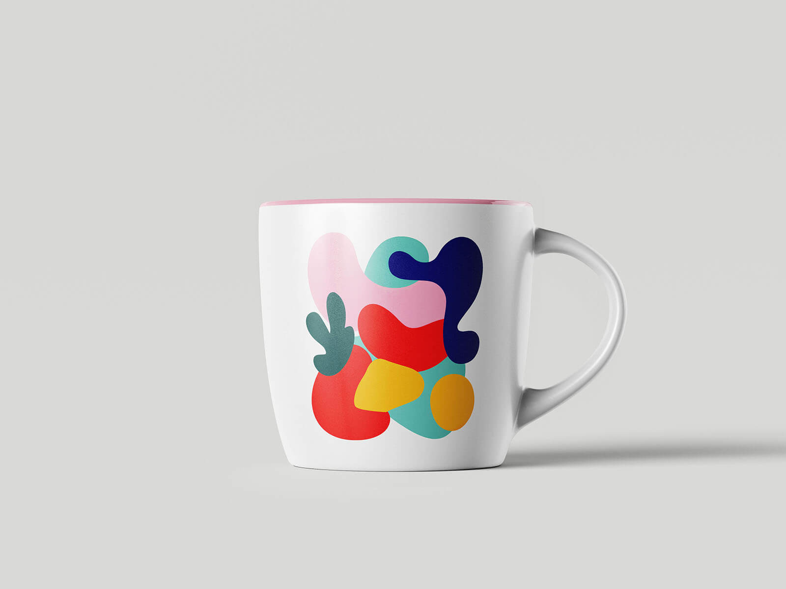 5 Free Expresso Ceramic Mug Mockup PSD Set