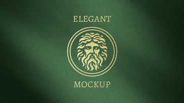 Free Elegant Logo Mockup PSD