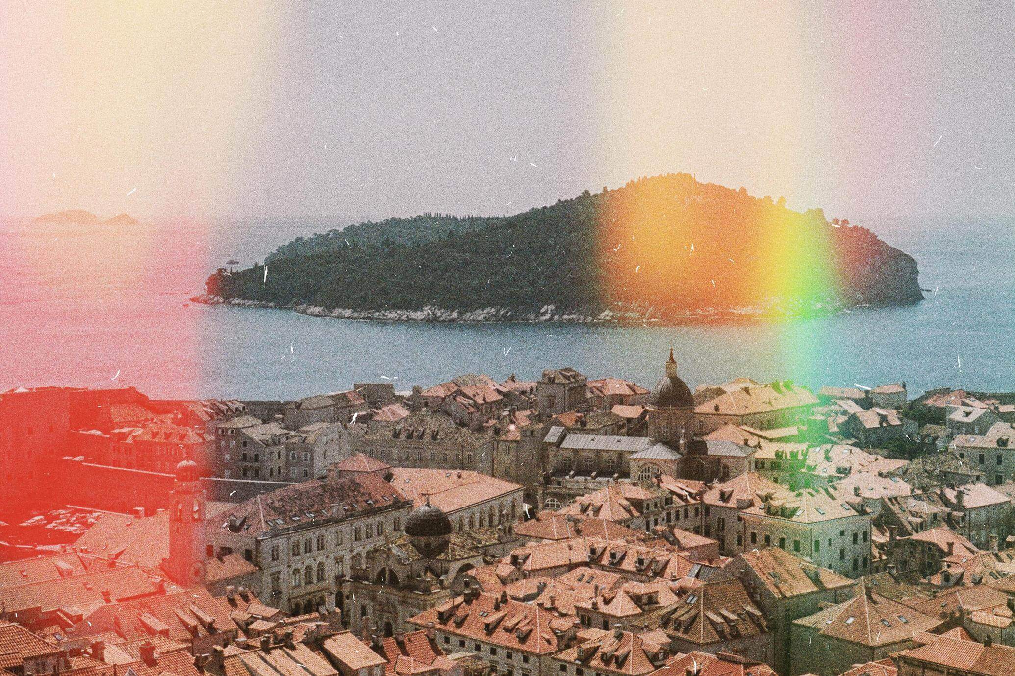 Free Light Leaks Photo Effect PSD