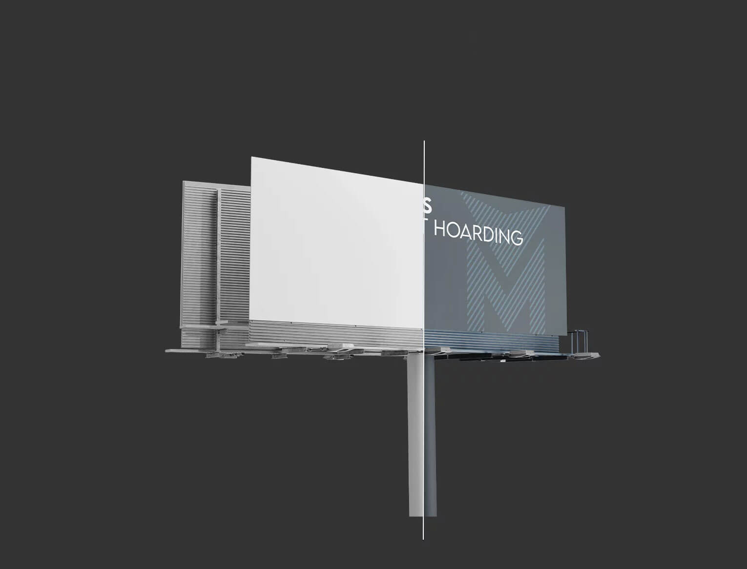 Free Outdoor Mass Advertisement Hoarding Billboard PSD