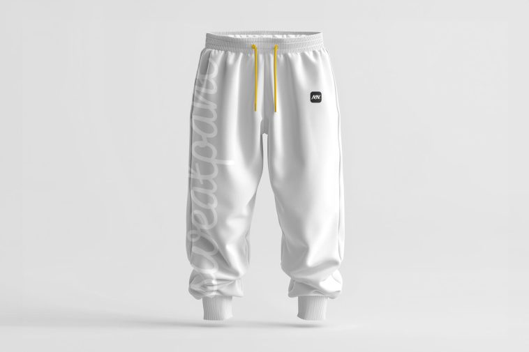 Free Sweatpants Soft Trousers Mockup PSD