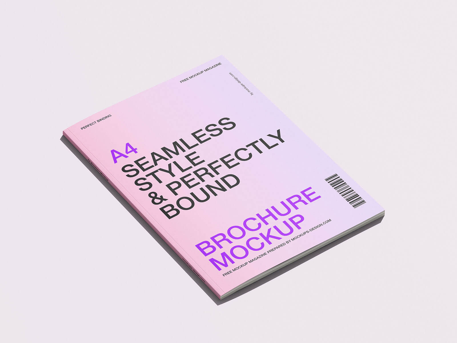 6 Free A4 Multi-Page Brochure / Magazine / Book Mockup PSD Files