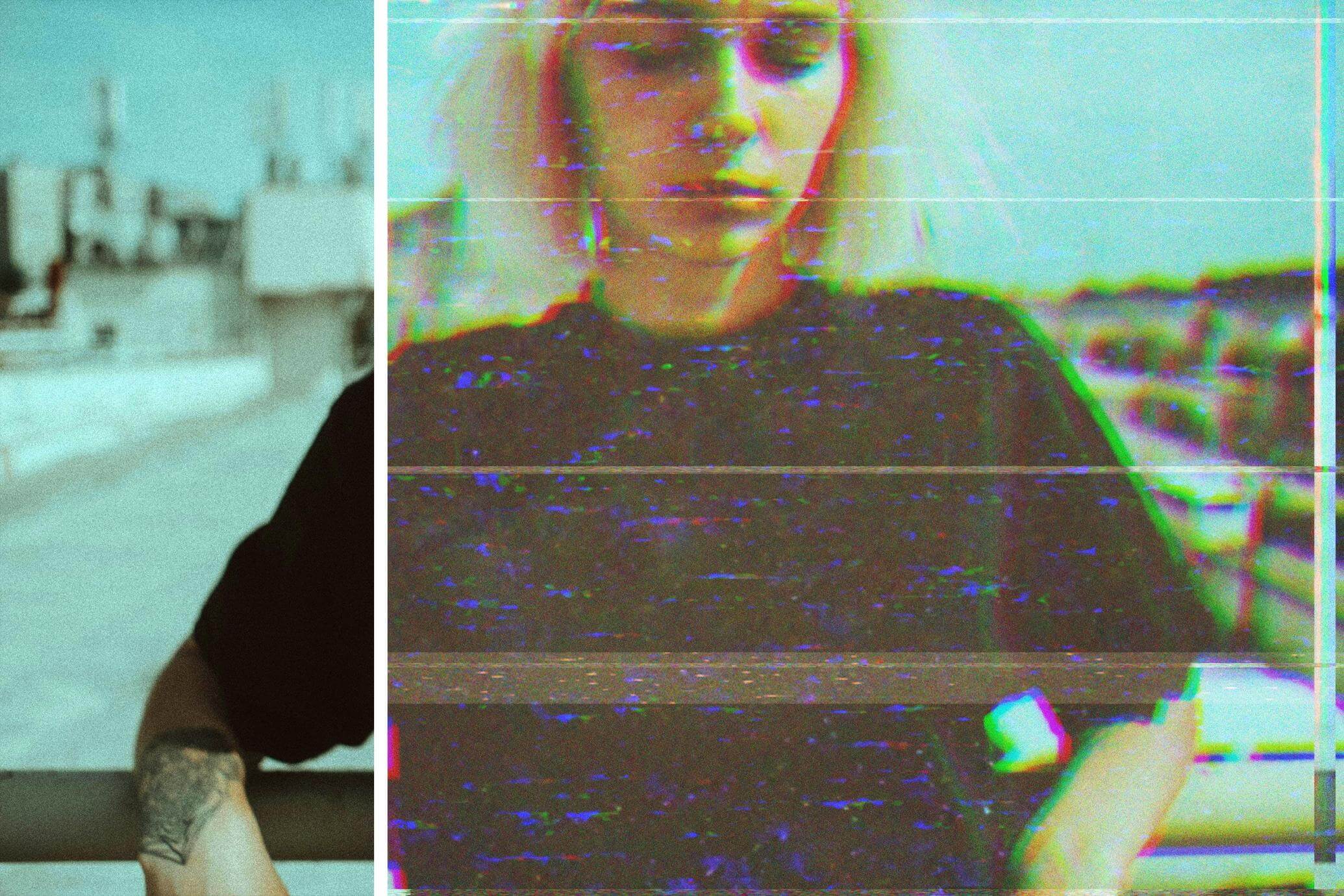 Free VHS Tape Photo Effect PSD