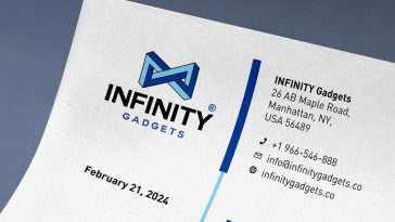 Free Close-Up Letterhead Paper Logo Mockup PSD