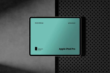 Free M4 iPad Pro Mockup PSD