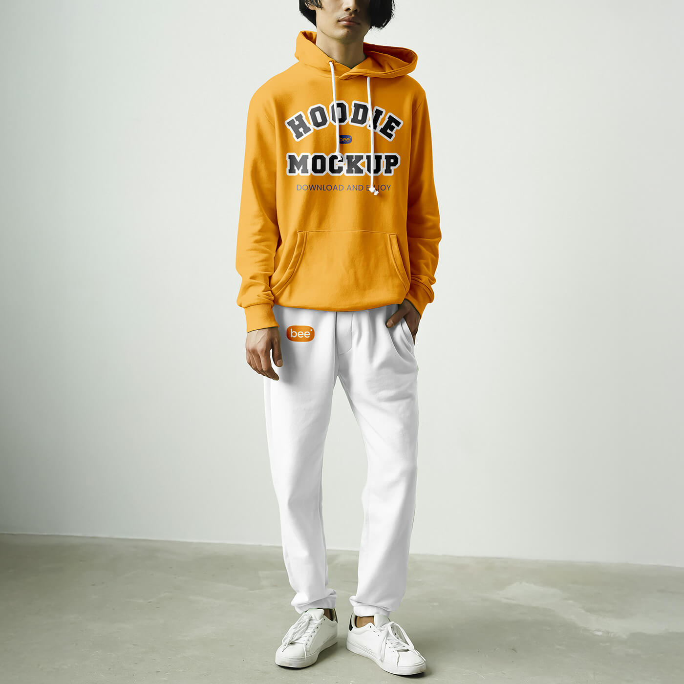 Free Men Traksuit Mockup PSD