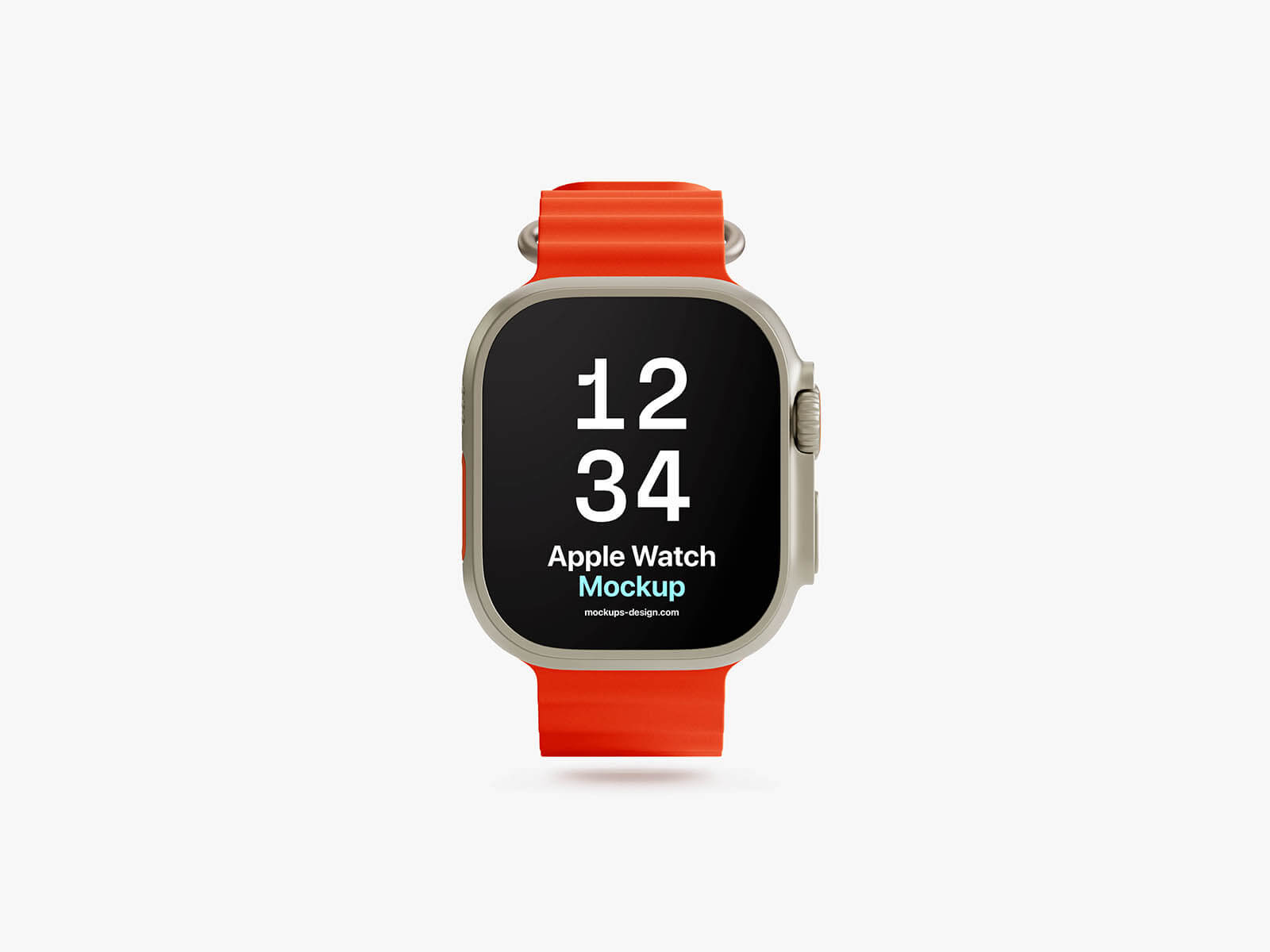 5 Free Apple Ultra Watch 2 Mockup PSD Files