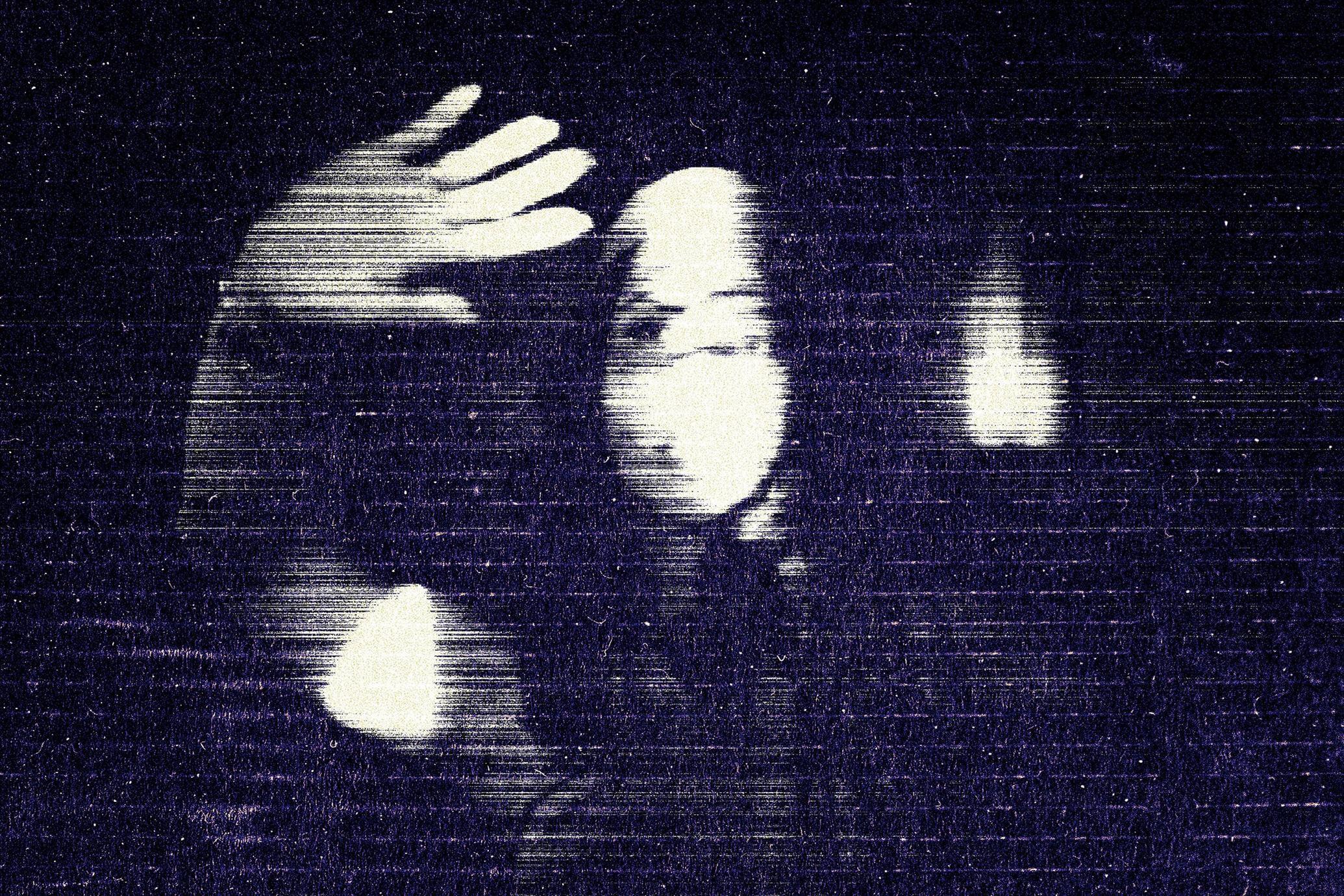 Free Bad Scan Reeded Photo Effect PSD