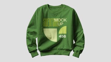 Free Clean Sweatshirt Mockup PSD