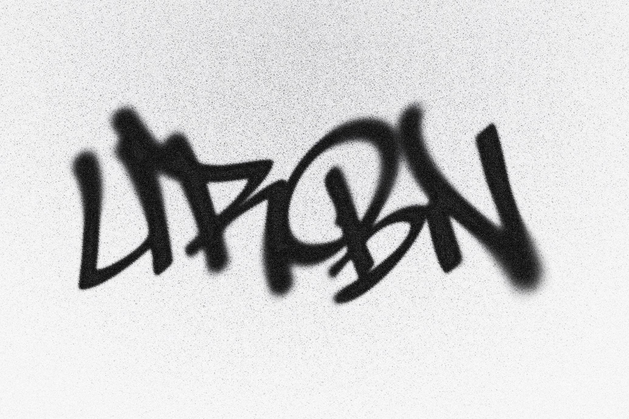 Free Graffiti Style Text Effect PSD
