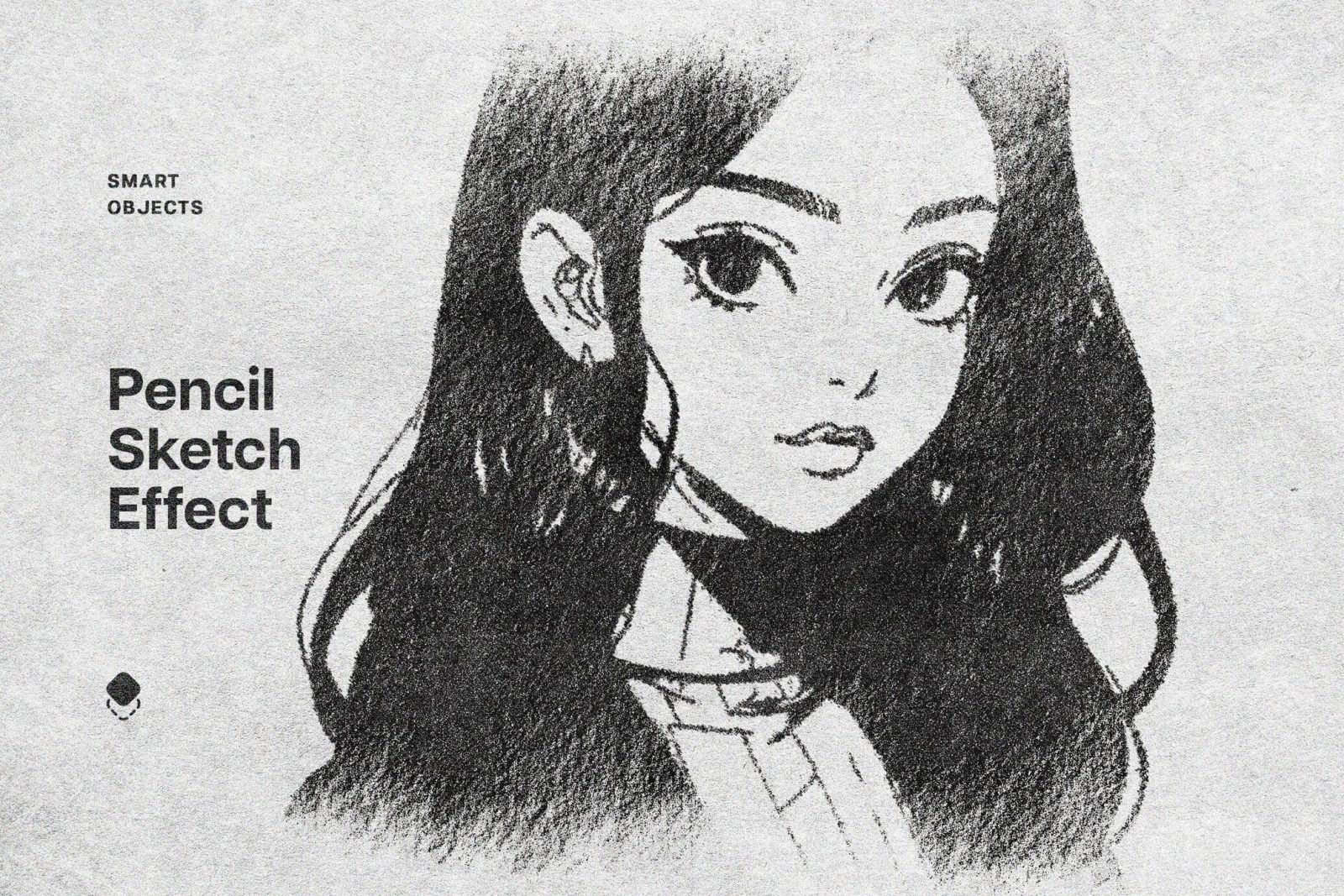 Free Pencil Sketch Effect PSD