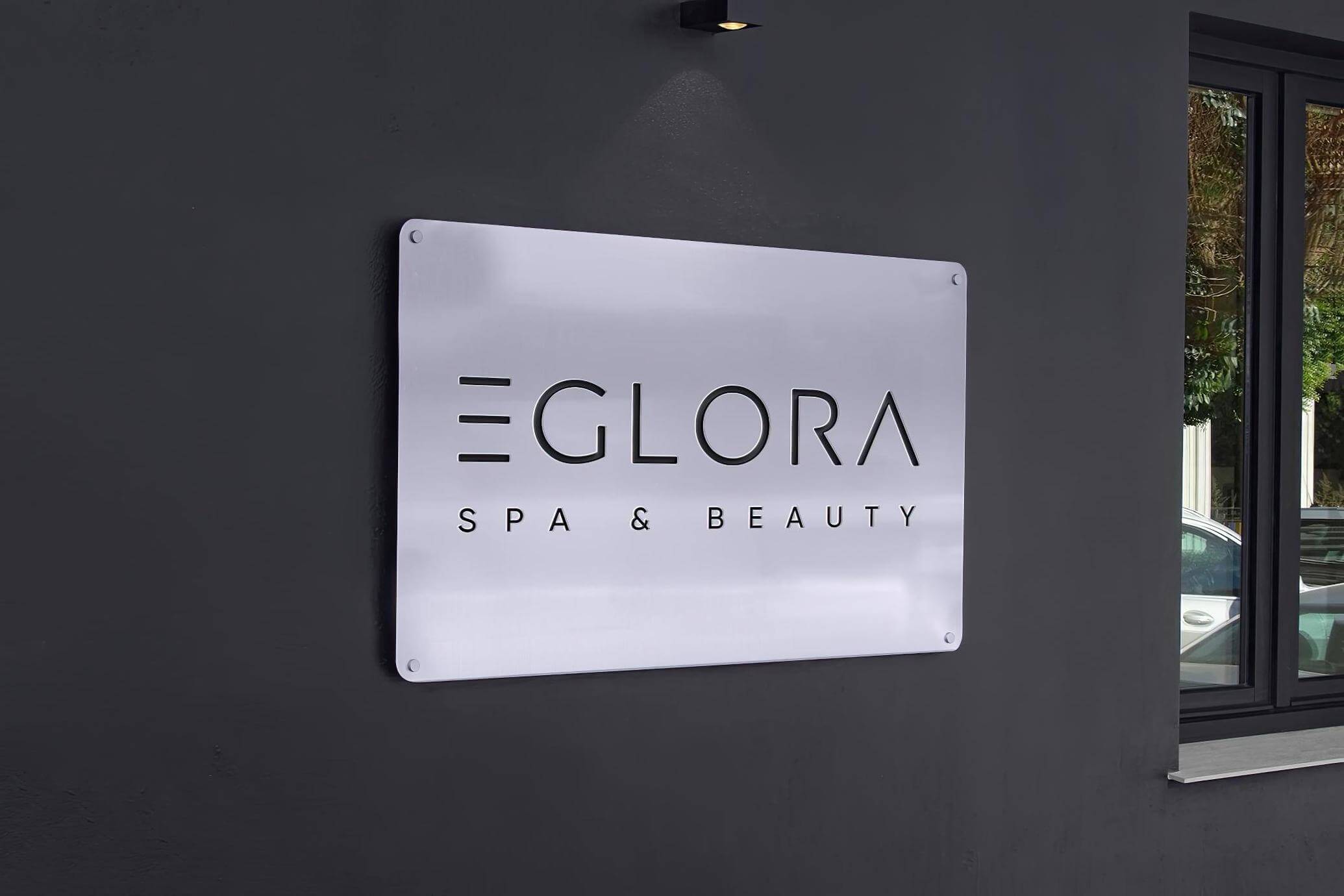 Free Storefront Plaque Sign Nameplate Mockup PSD