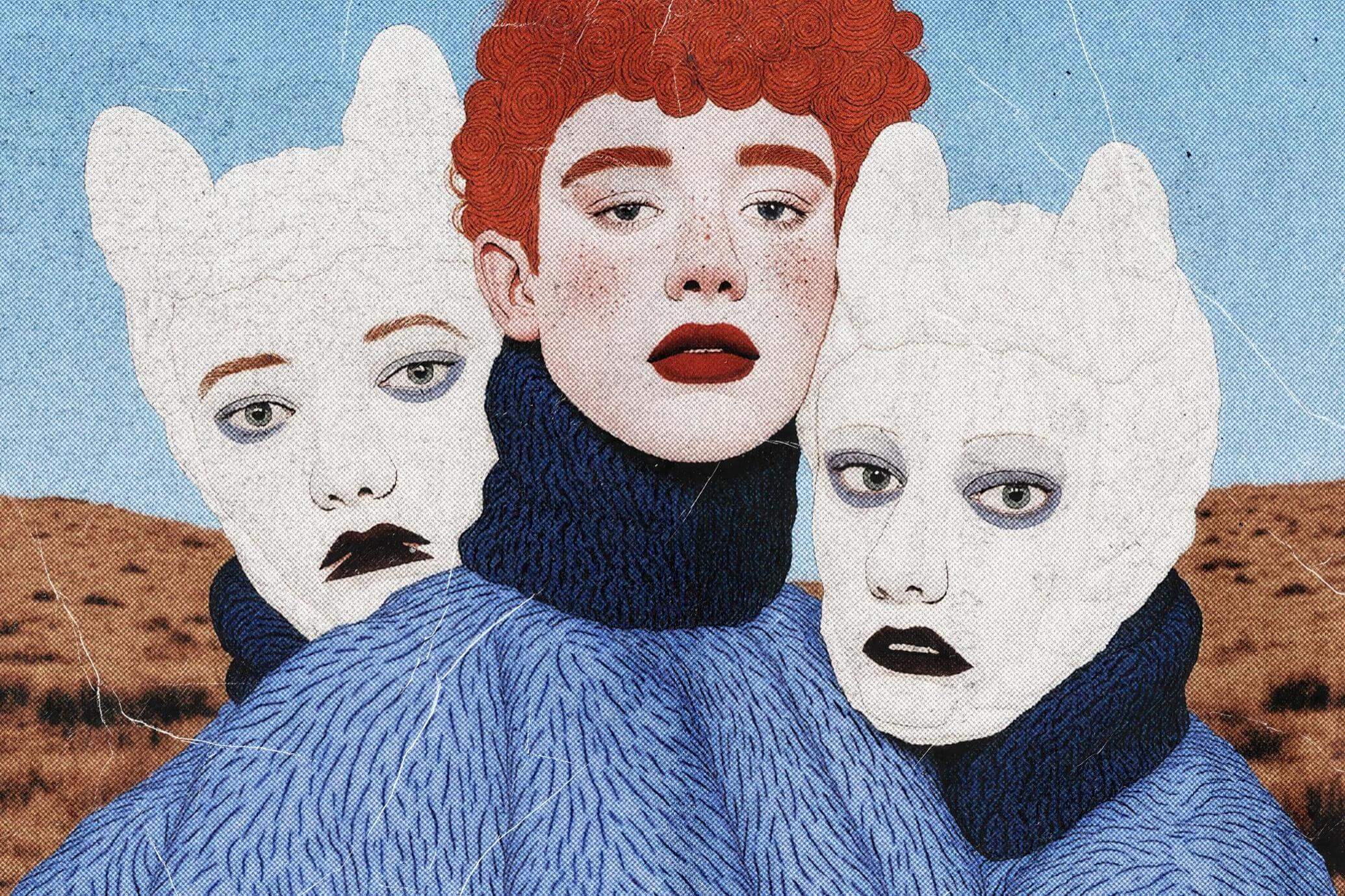 Free Vintage Worn Print Effect PSD