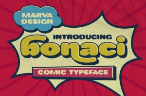 Bonaci Comic Typeface Free Font