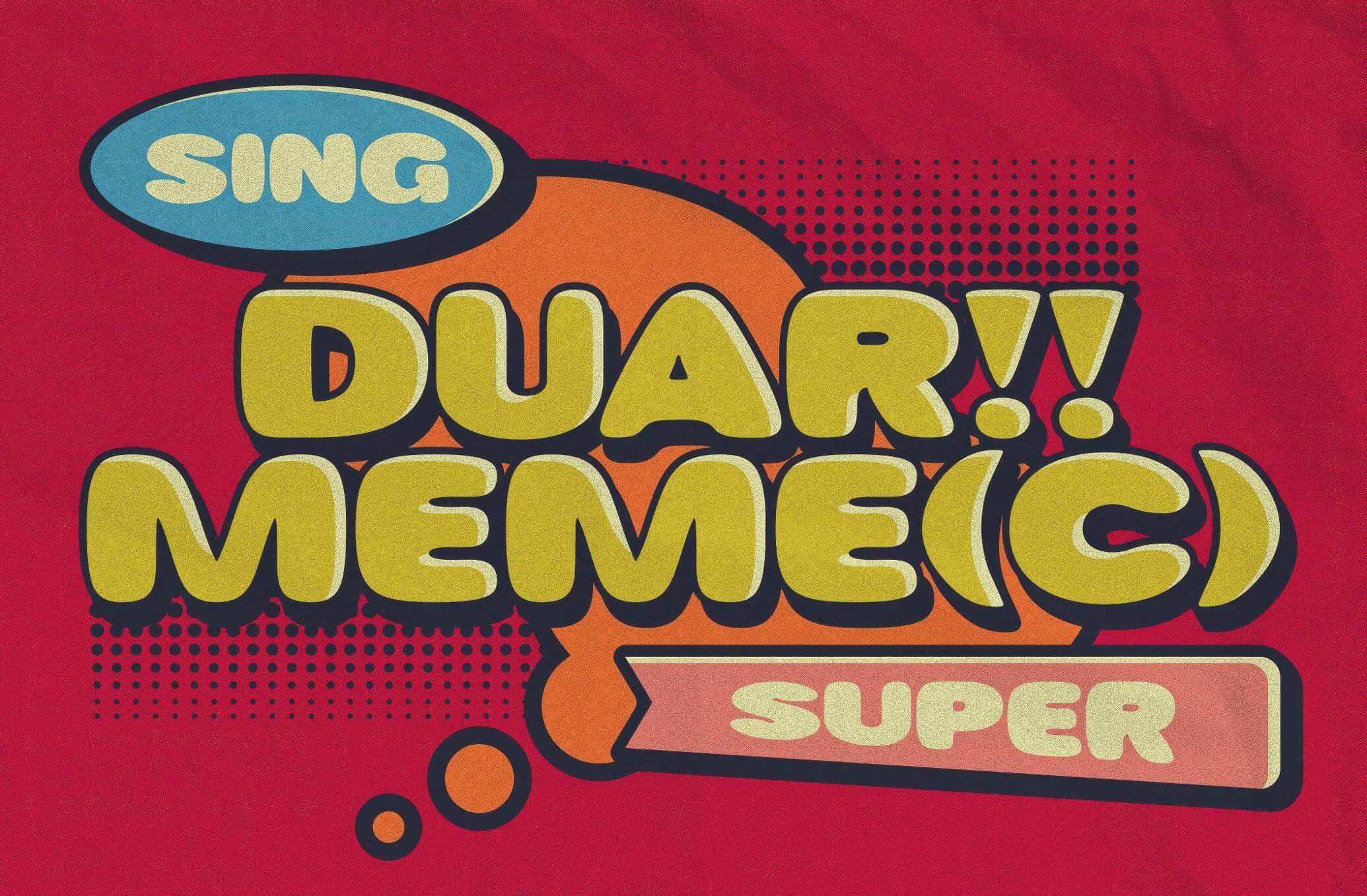 Bonaci Comic Typeface Free Font