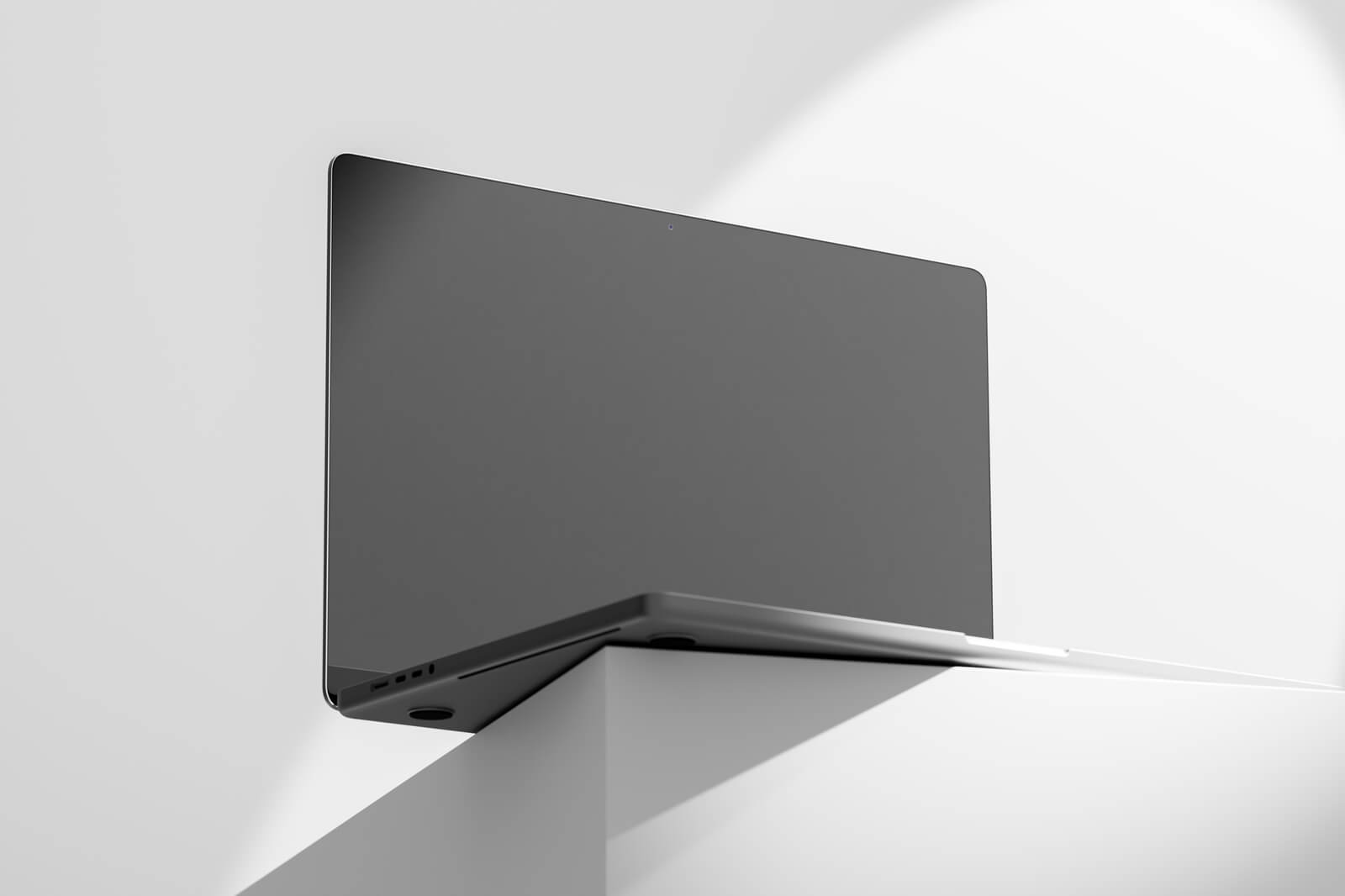 Free M4 MacBook Pro Mockup PSD