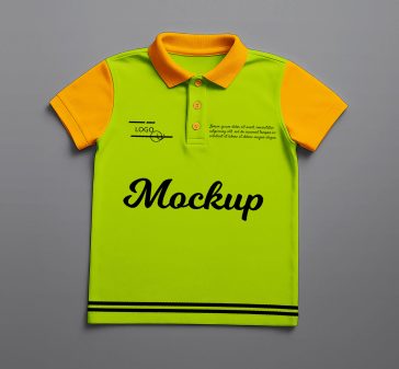 Free Polo Shirt Mockup PSD