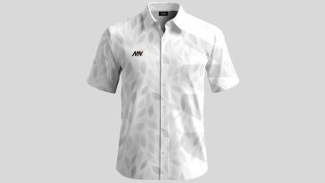 Free Short Sleeve Shirt Mockup PSD