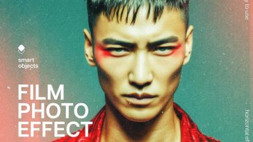 Free Speckled Film Burn Photo Effect PSD