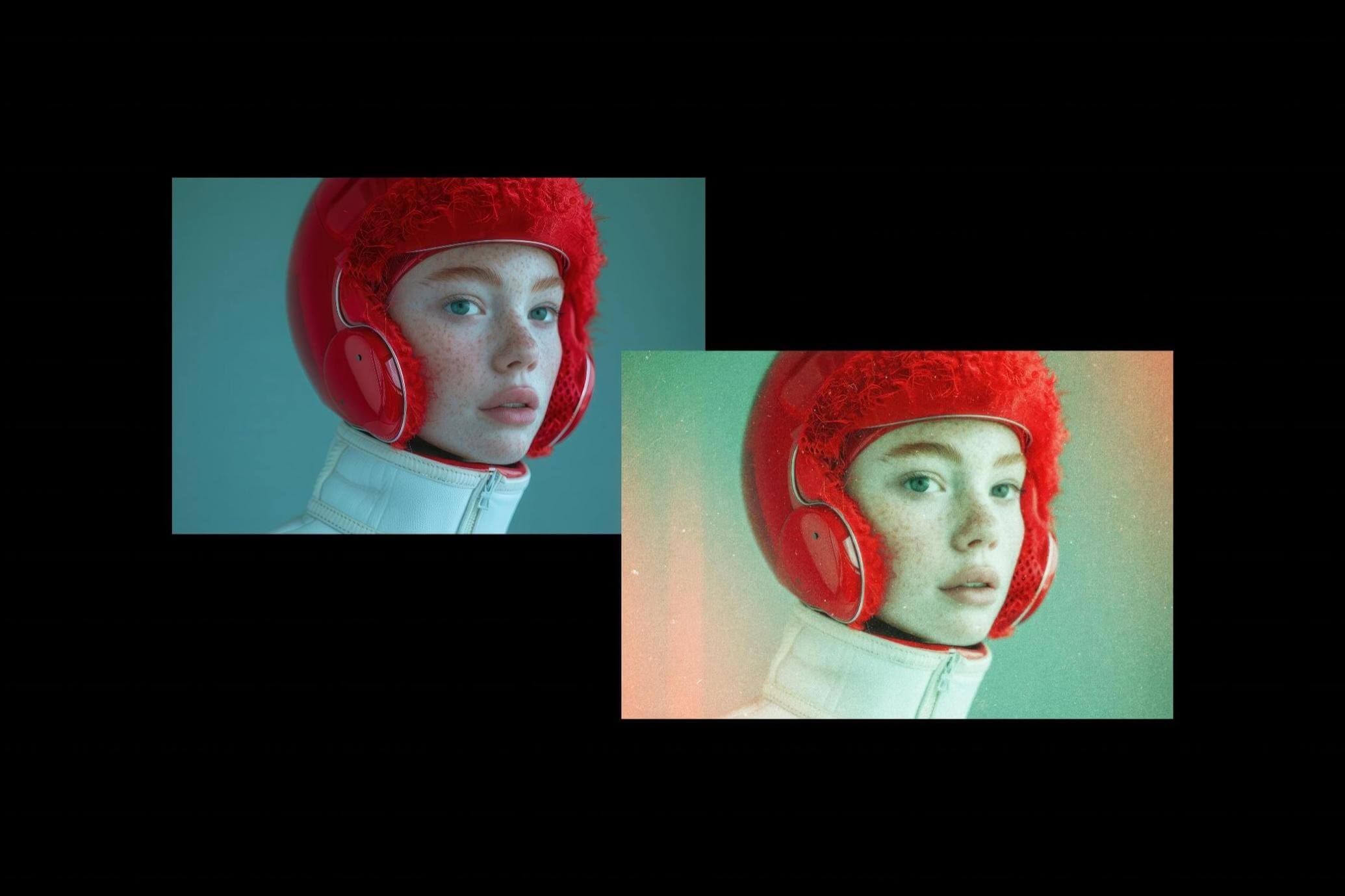 Free Speckled Film Burn Photo Effect PSD