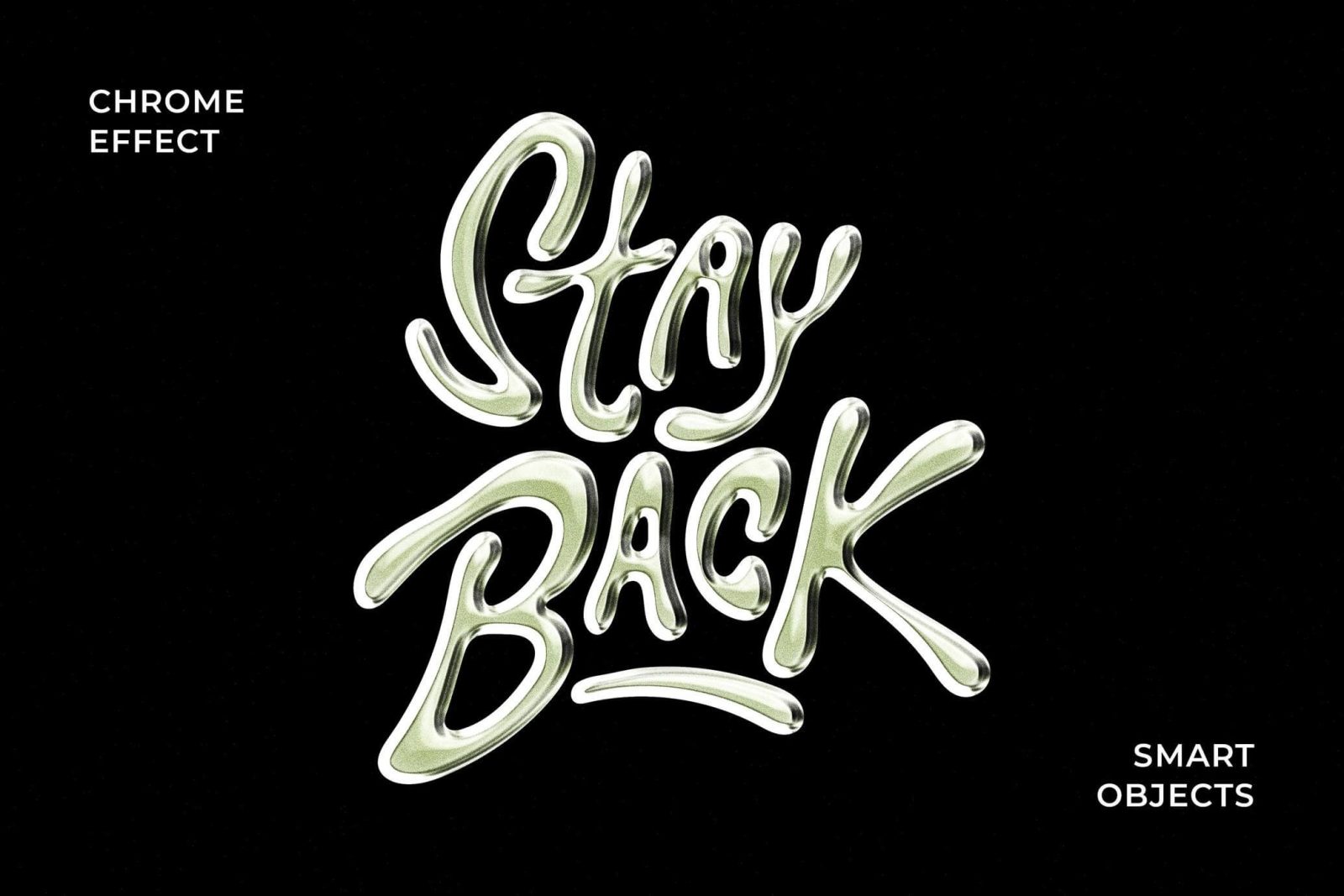 Free Vivid Chrome Text And Logo Effect PSD