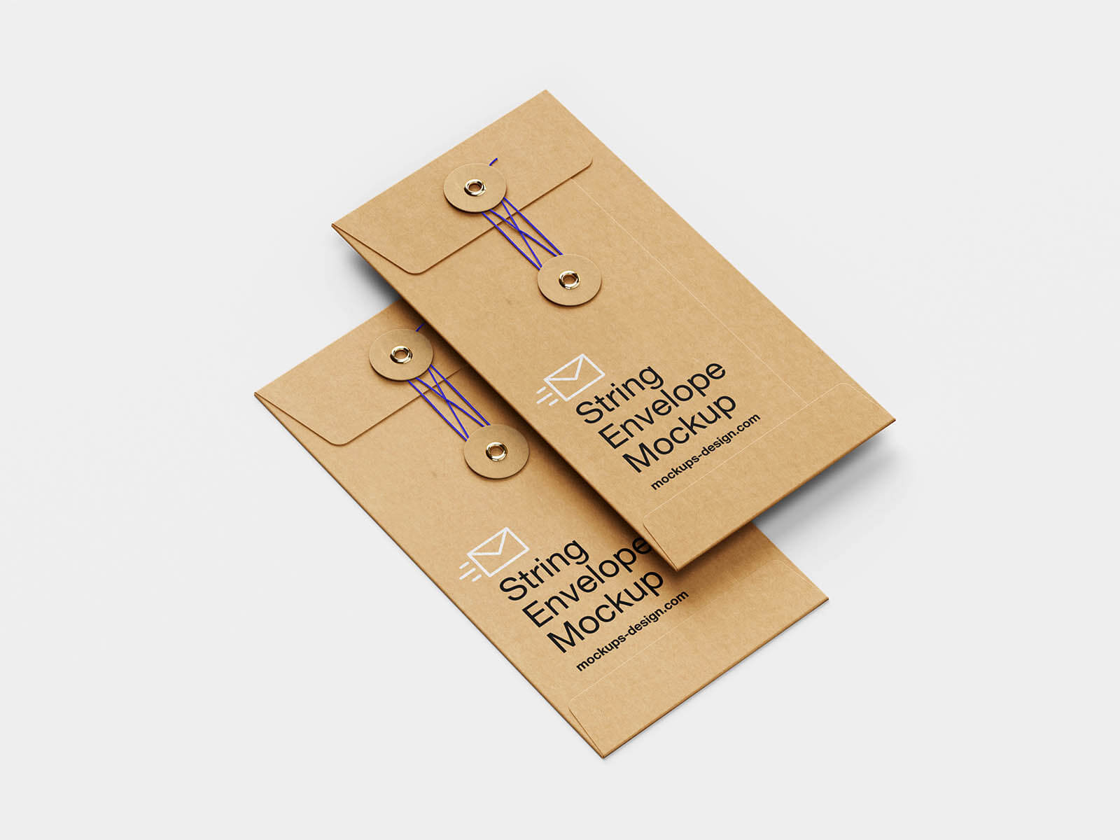 5 Free DL Flyer String Envelope Mockup PSD Files
