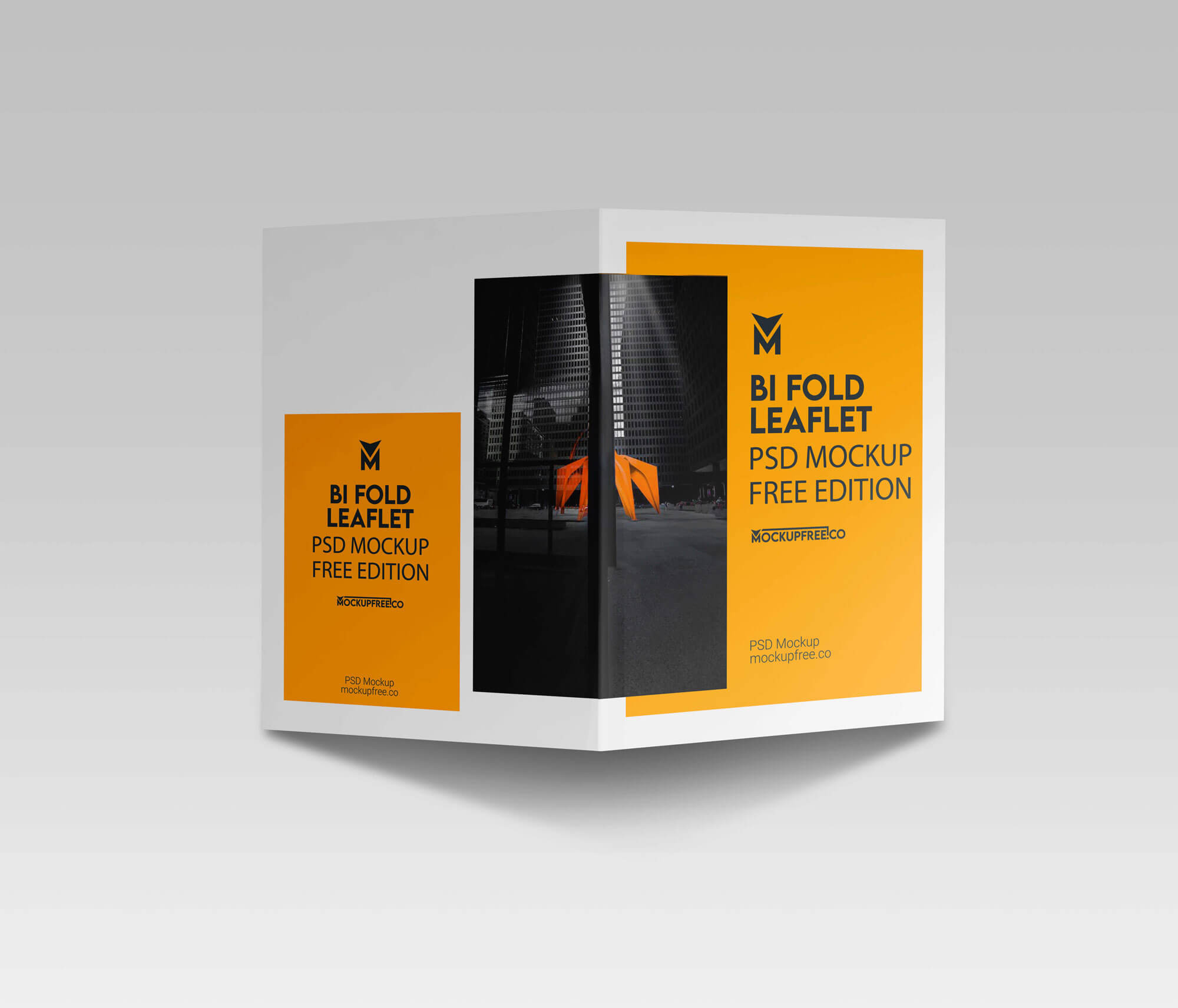 Free-Bi-Fold-Leaflet-PSD-Mockup