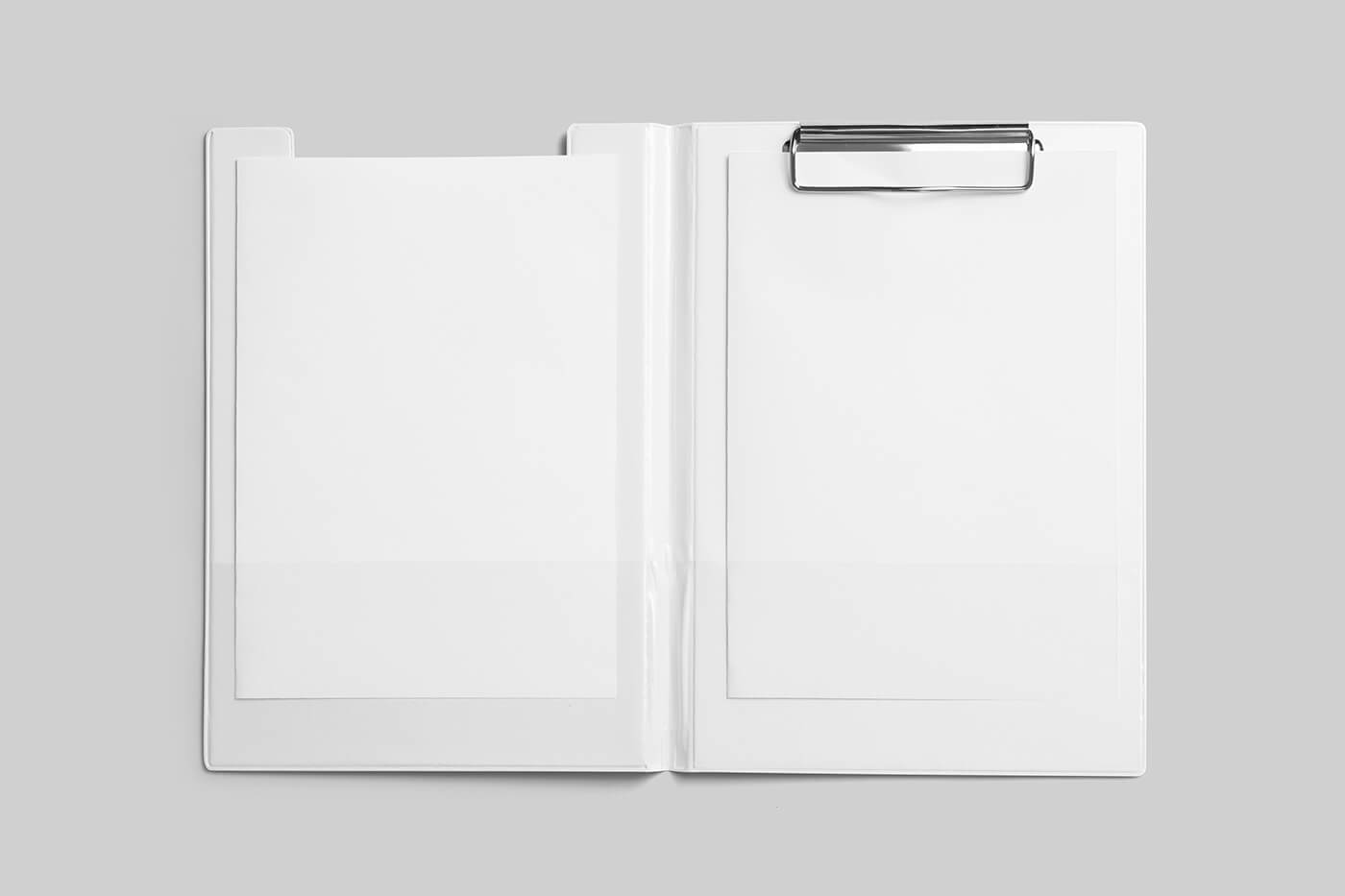 Free Clipboard Letterhead Mockup PSD