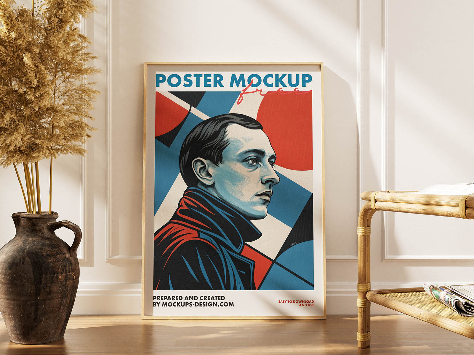 Free Elegant Interior Poster Mockup PSD Set