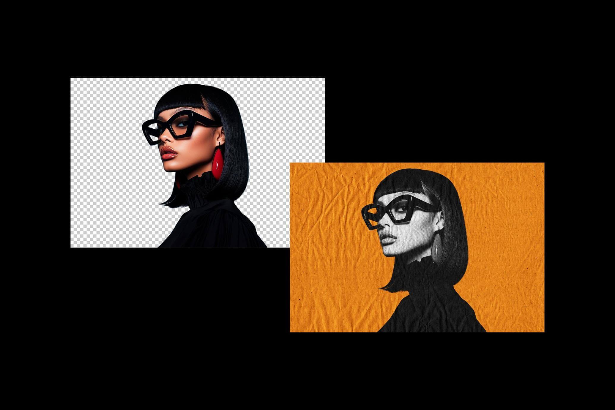 Free Paper Printer Photo Effect PSD