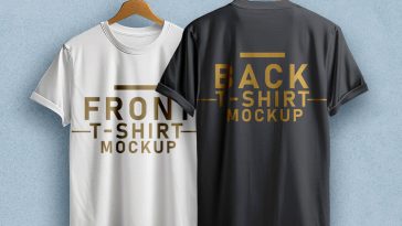 Free Photorealistic T-Shirt Mockup PSD