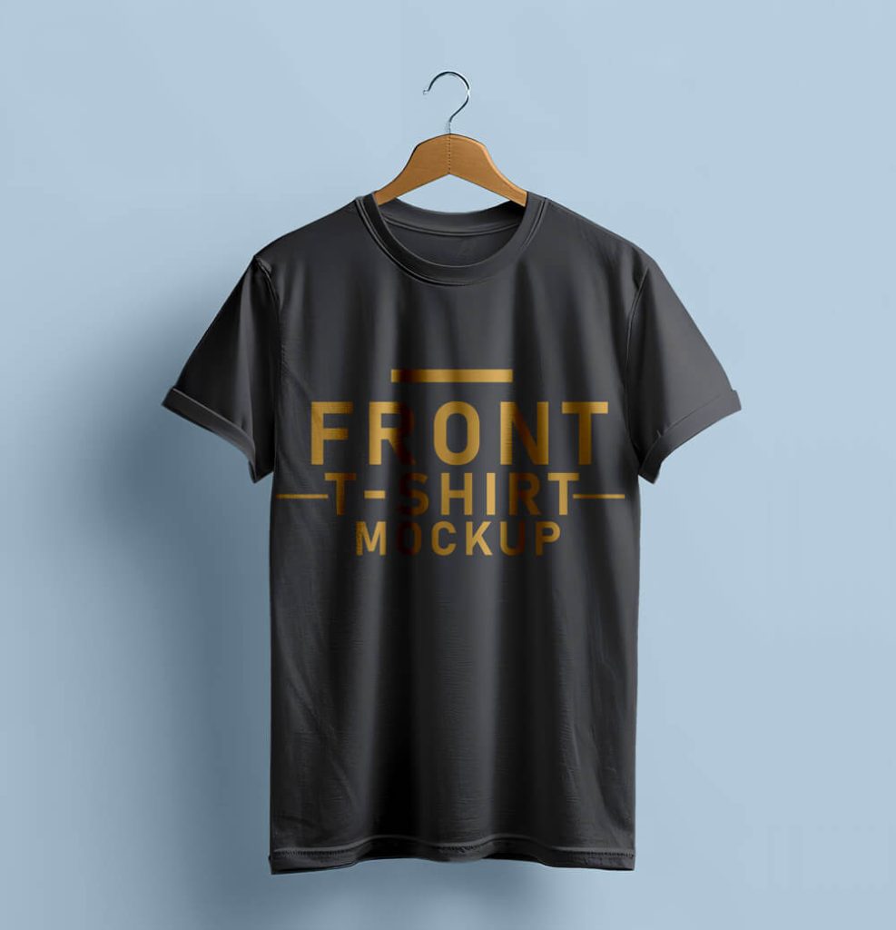 Free Photorealistic T-Shirt Mockup PSD