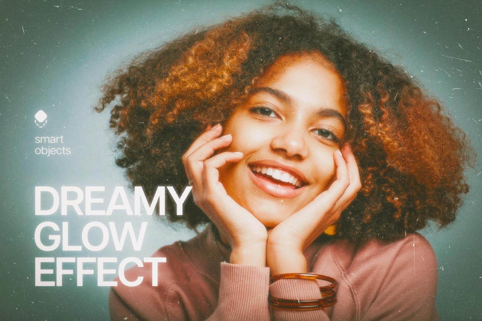 Free Soft Dream Glow Photo Effect PSD