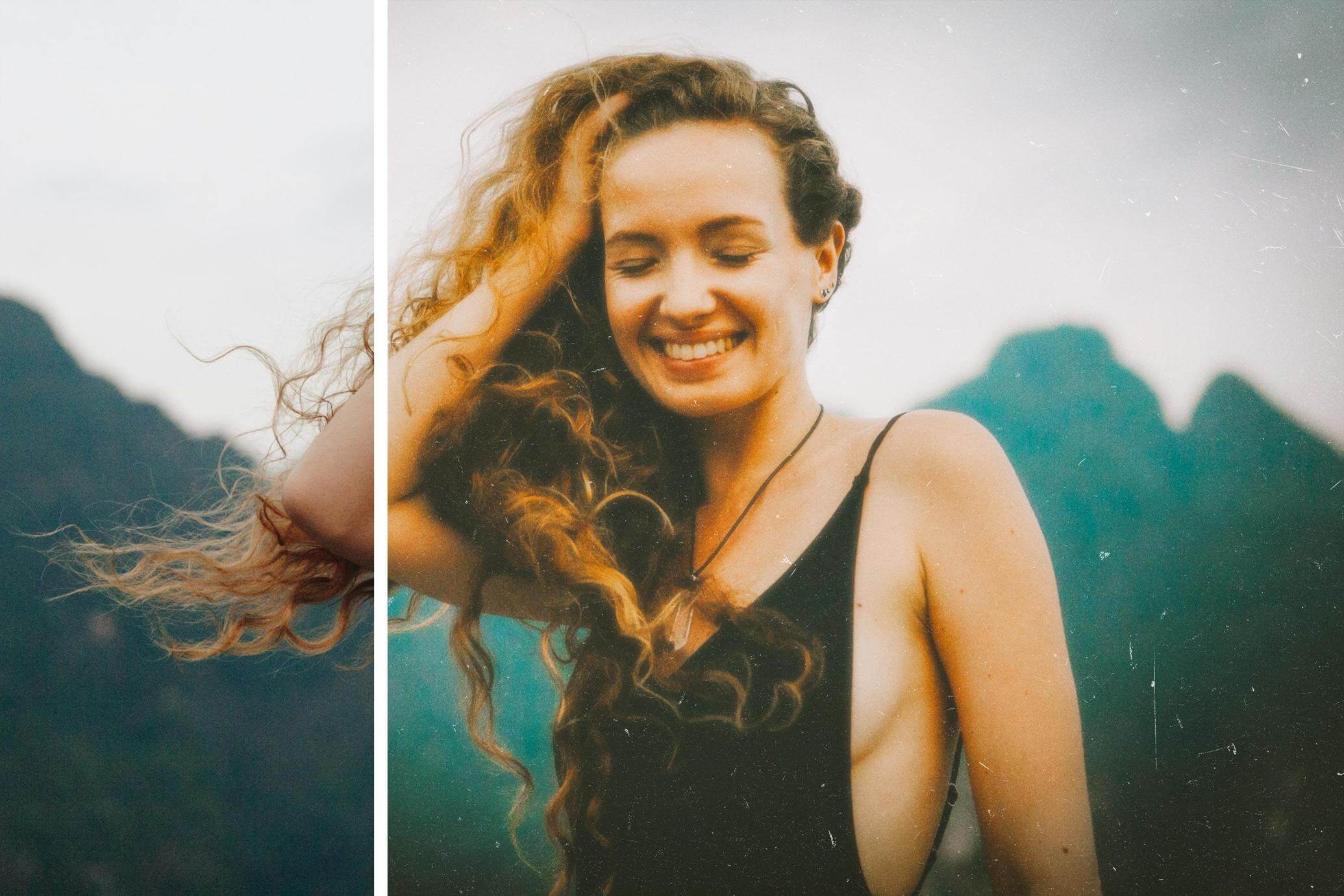 Free Soft Dream Glow Photo Effect PSD