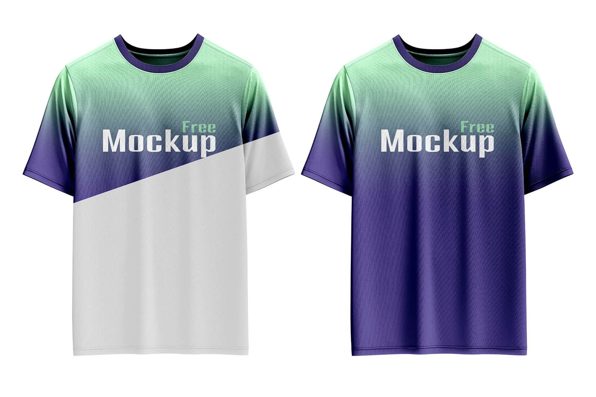 Free T-Shirt Mockup Template PSD