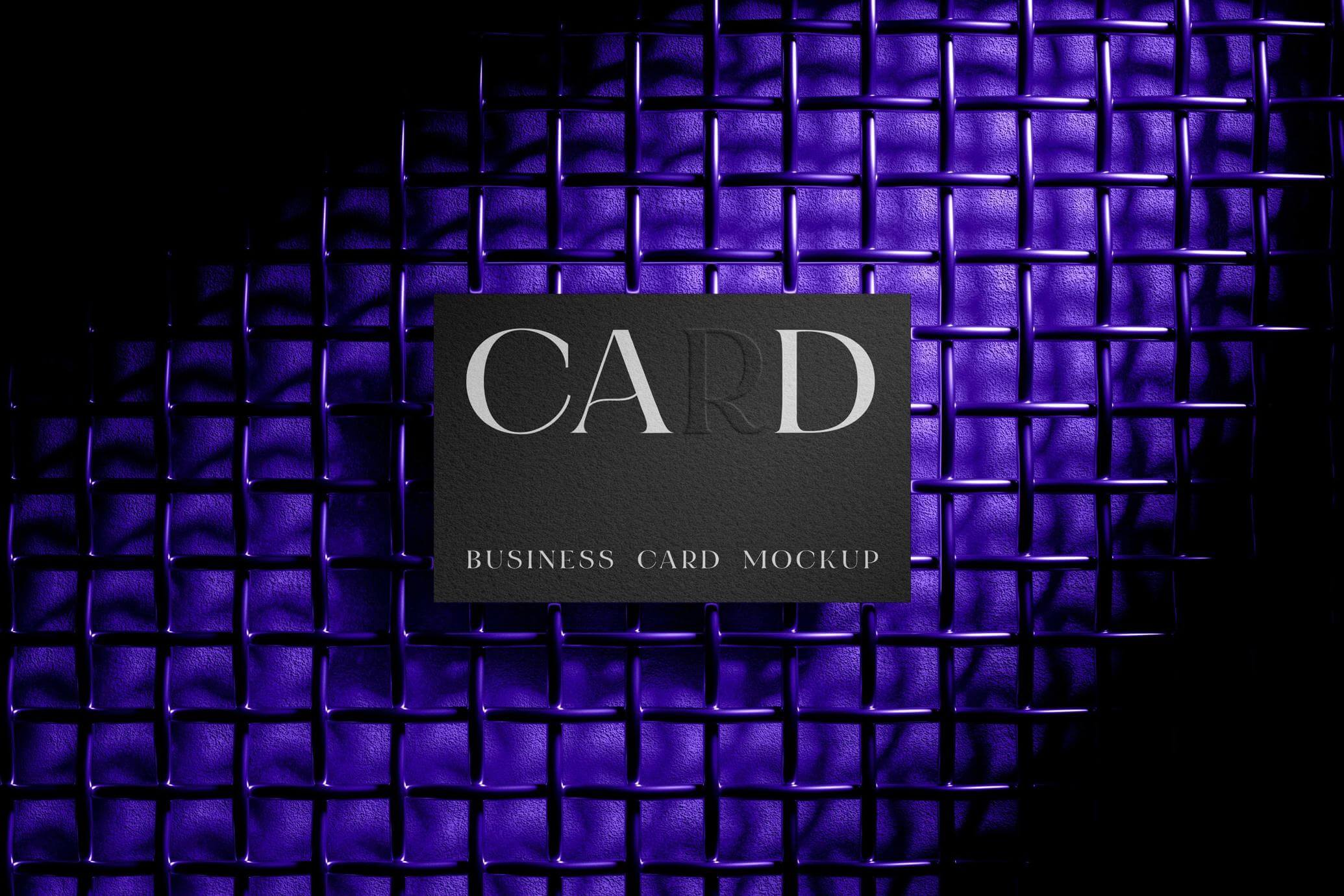 Free Urban Business Card Mockup PSD