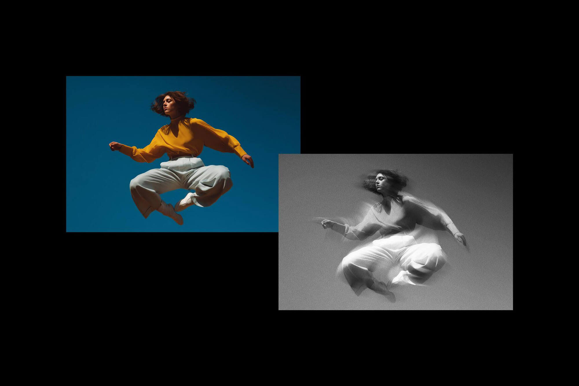 Free Blur Photo Effect PSD Template