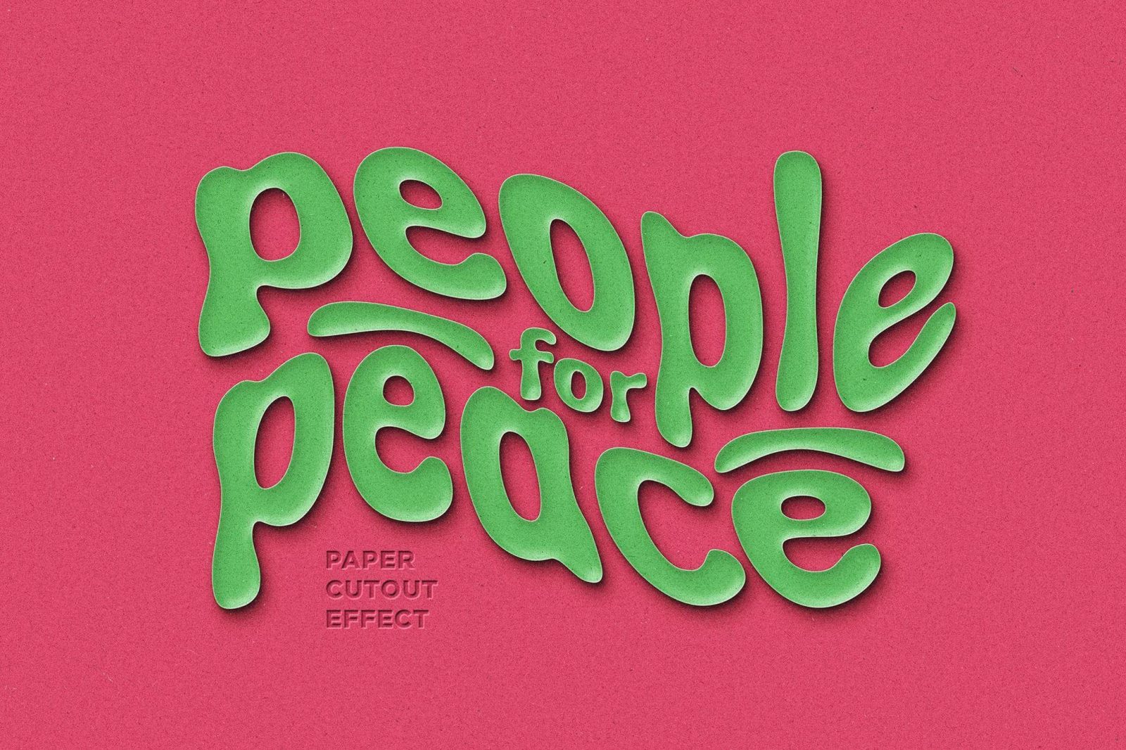 Free Paper Cutouts Text And Logo Effect