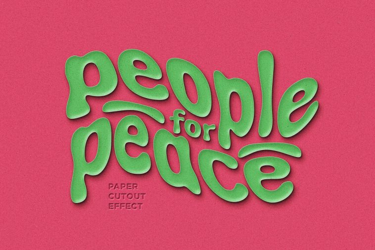 Free Paper Cutouts Text And Logo Effect