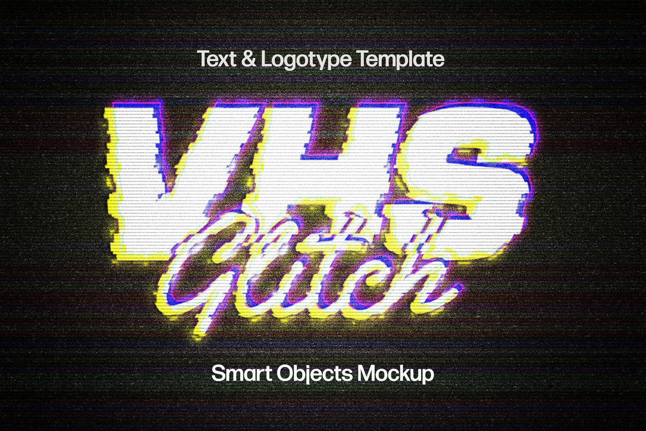 Free VHS Error Glitch Effect PSD - PsFiles