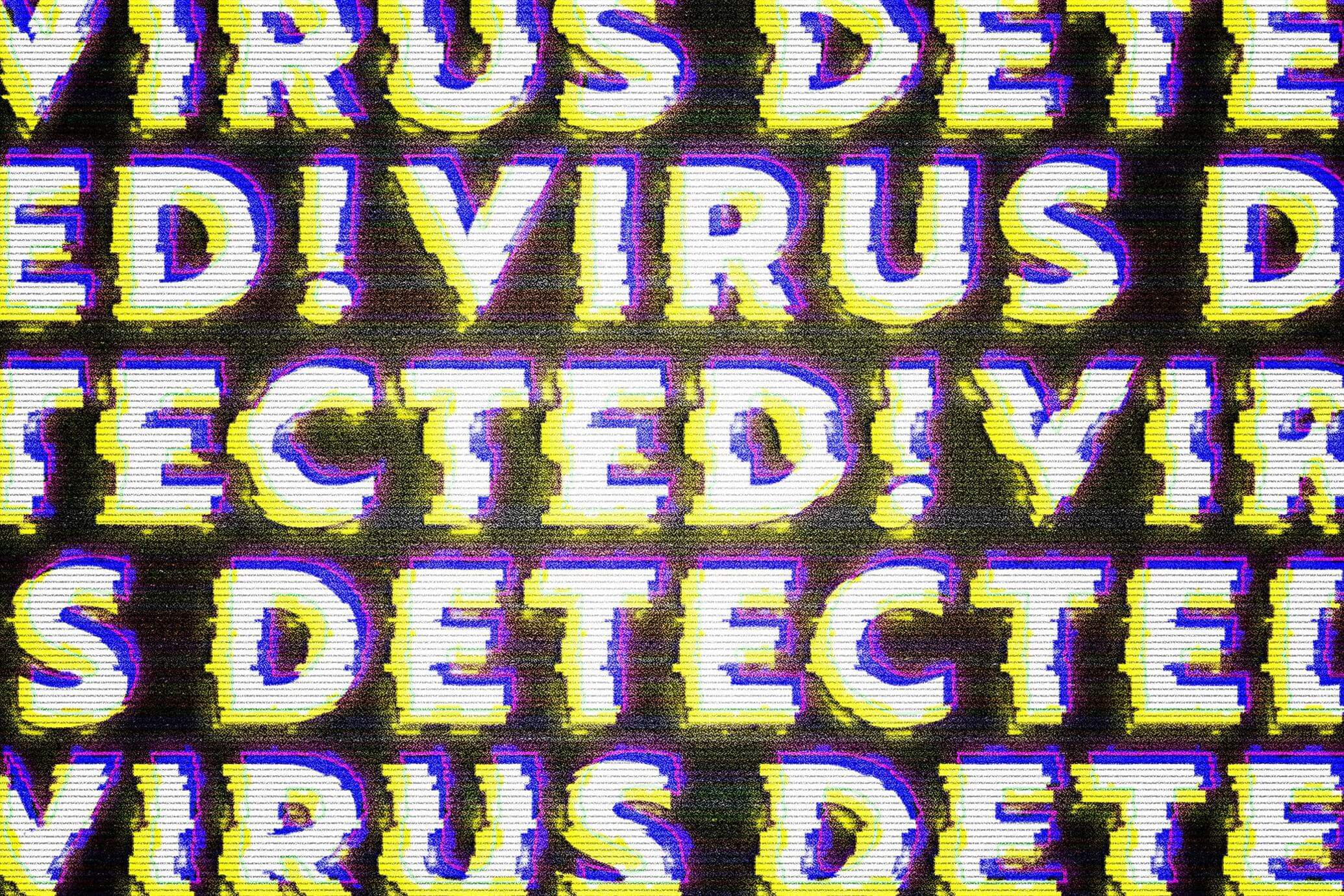 Free VHS Error Glitch Effect PSD