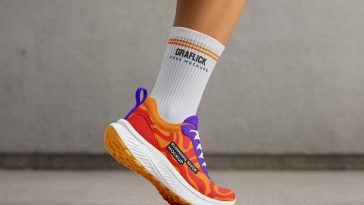 Free Women’s Running Shoes Mockup PSD