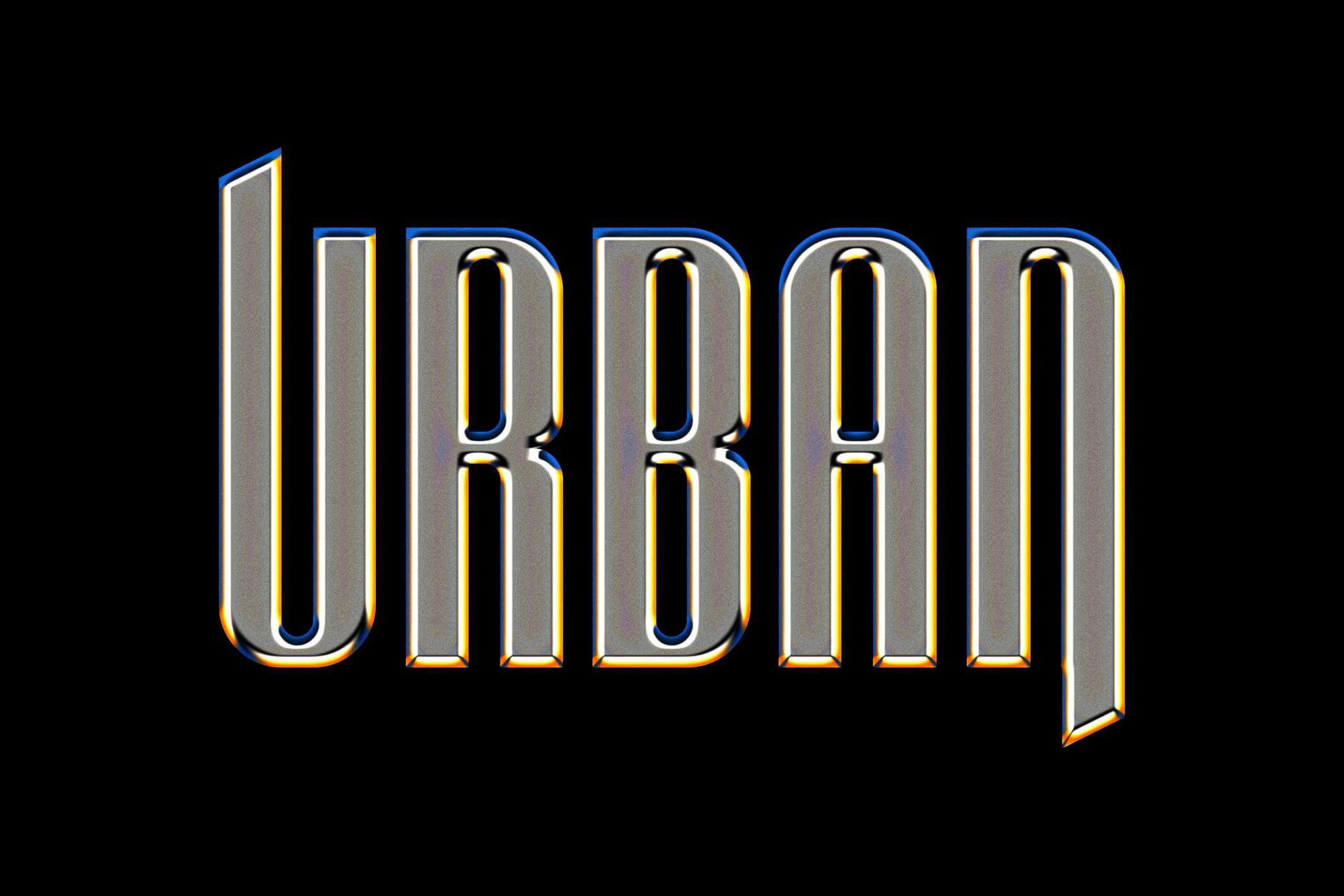 Free Acidic Chrome Effect PSD