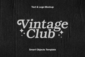 Free Dusty Halftone Print Text Effect PSD