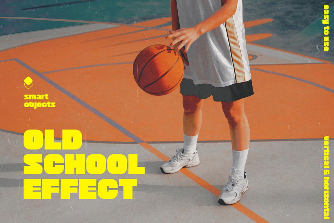 Free Old School Photo Effect PSD