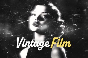 Free Vintage Film Photo Effect PSD