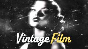 Free Vintage Film Photo Effect PSD
