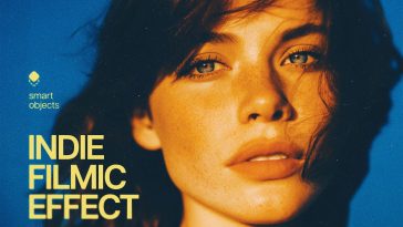 Free Indie Filmic Photo Effect PSD
