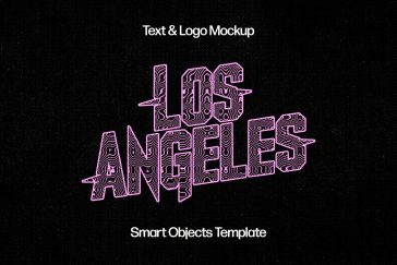 Free Trippy Ink Stamp Text Effect PSD